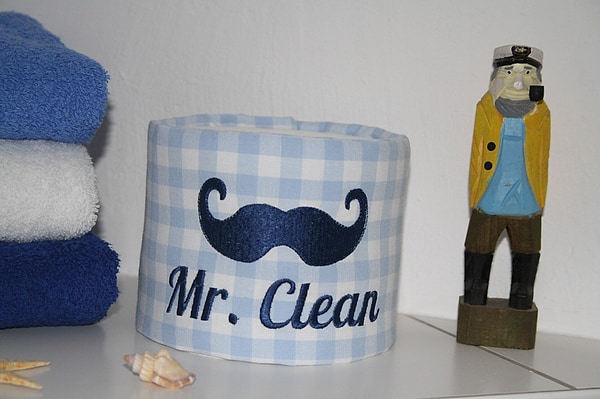 Klopapierverstecker Klopapierbanderole Mr. Clean W684