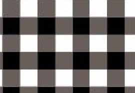 Vichy groß (10 mm) schwarz