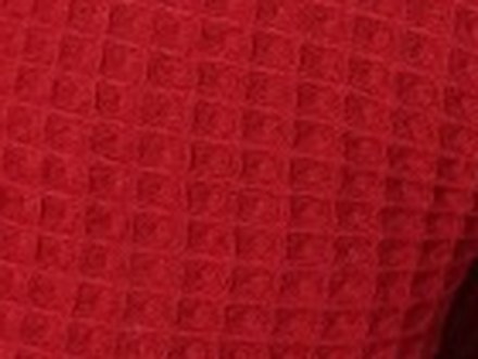 Waffelpique rot