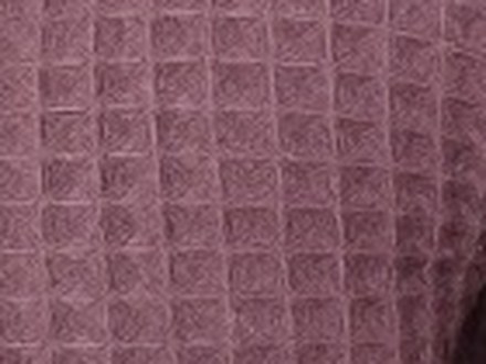 Waffelpique mauve/weinrot