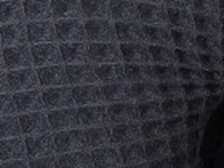 Waffelpique schwarz
